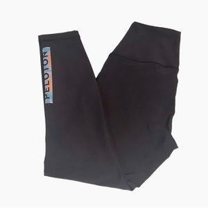 NWT Peloton Cadance Leggings Logo Gray Size M $92